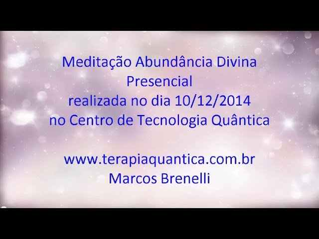 Abundancia Divina - Terapia Quântica Atlantis