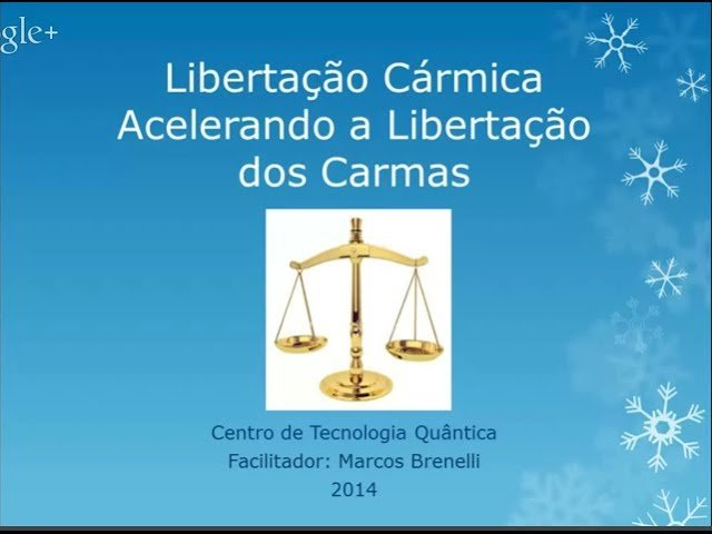 Palestra Online Libertação Cármica