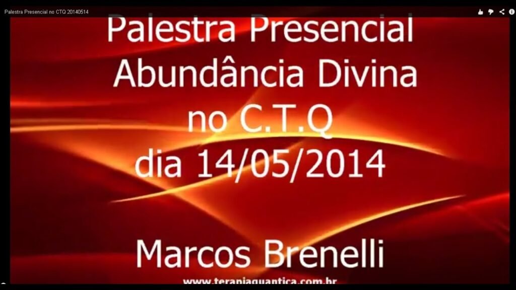 Palestra Presencial no CTQ 20140514