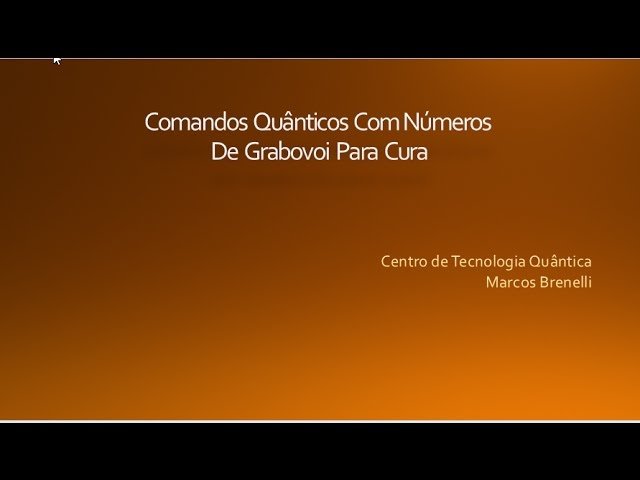 Video Pagina Vendas Comandos Quânticos Grabovoi