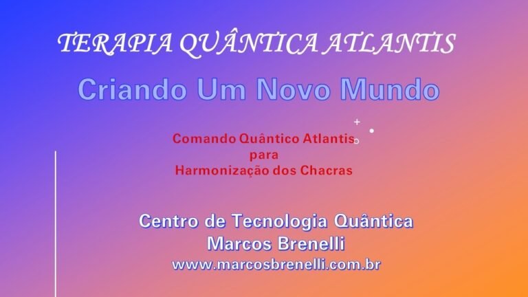 Comandos Quânticos para Chacras